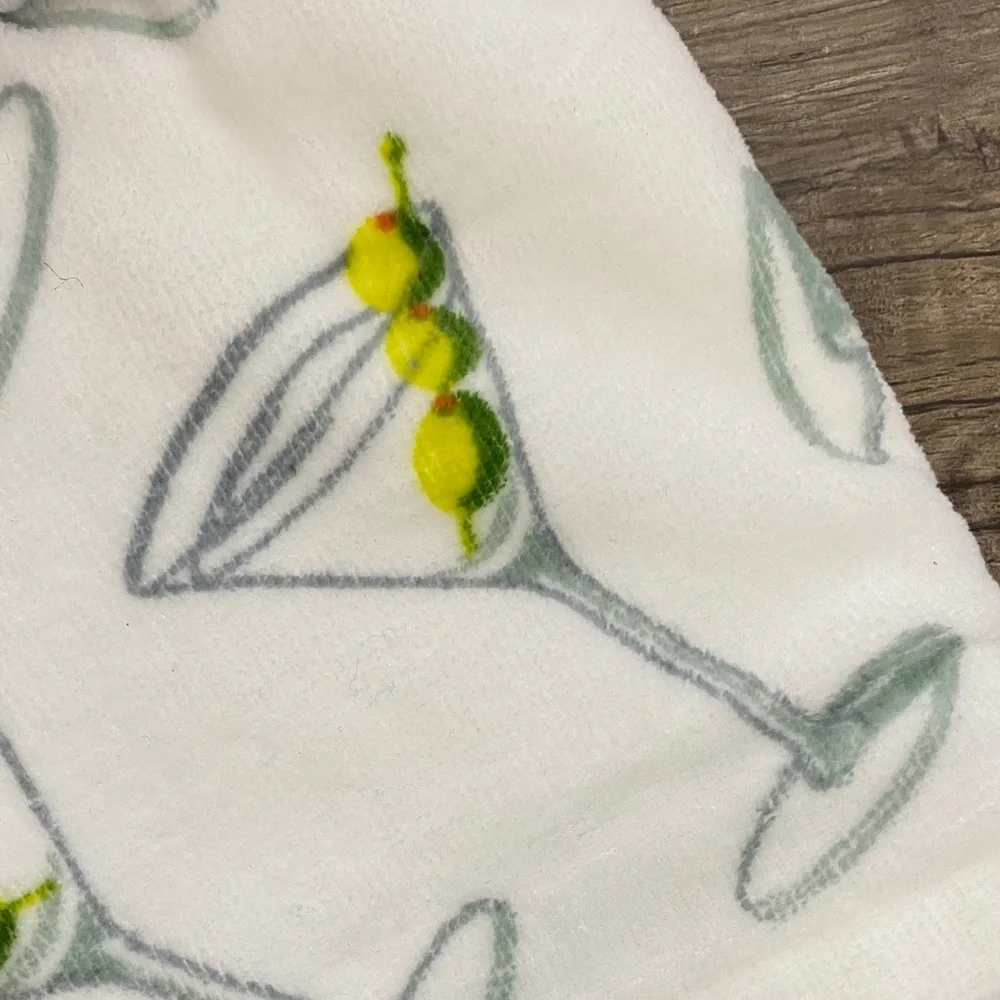 Deborah Connolly Designs Martini Print small  Towel
